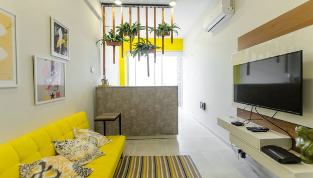 Sala de estar do lobby