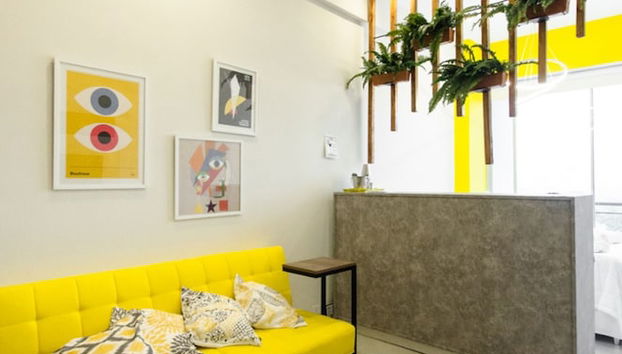 Sala de estar do lobby