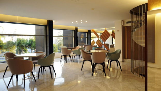 Sala de estar do lobby
