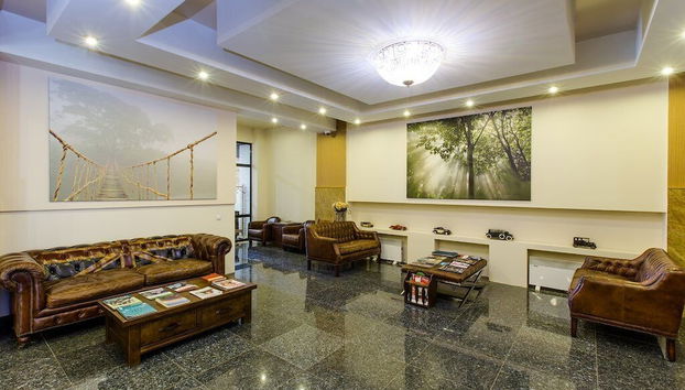 Sala de estar do lobby