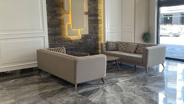 Sitzecke in der Lobby