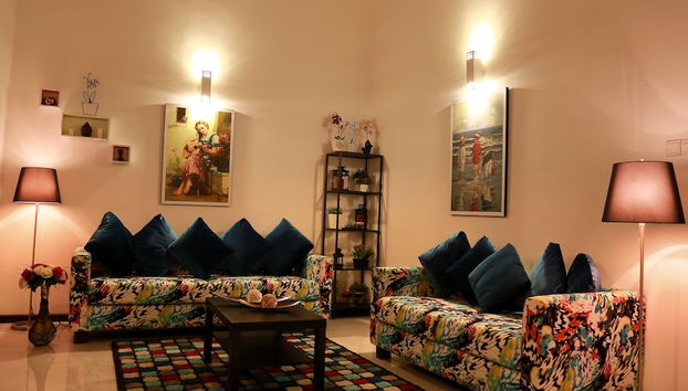 Sitzecke in der Lobby