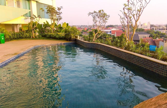 Fully Furnished With Comfy Design Studio Grand Kamala Lagoon Apartment - Foto 20