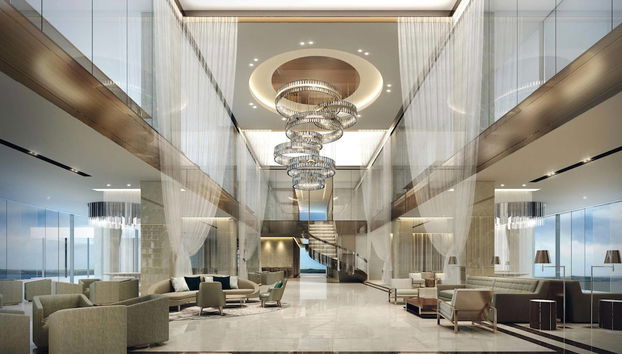 Sitzecke in der Lobby