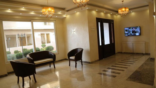 Sala de estar do lobby