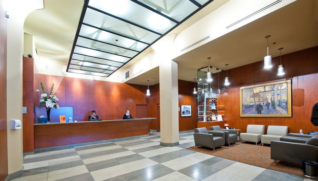 Sala de estar do lobby