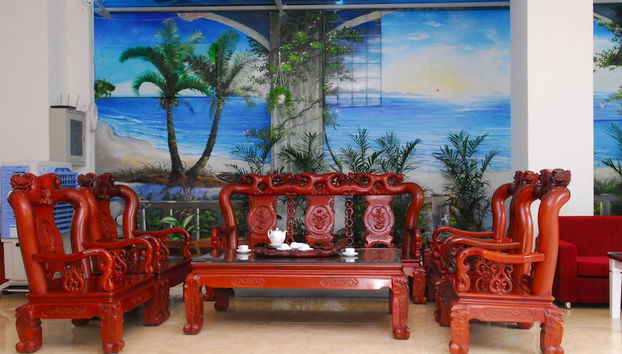 Sitzecke in der Lobby