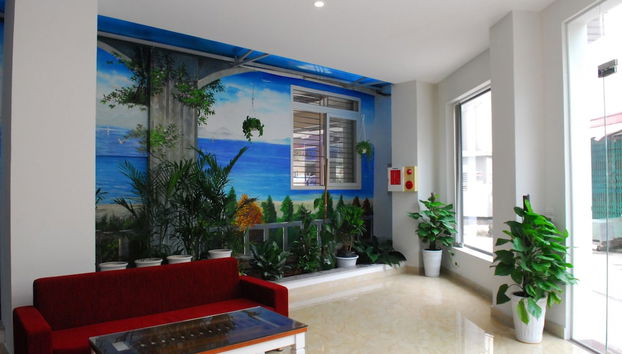 Sitzecke in der Lobby