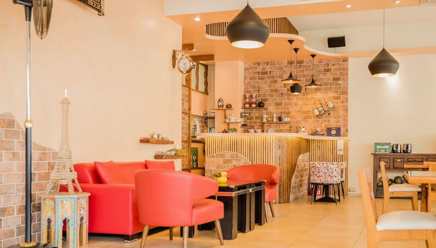 Sala de estar do lobby