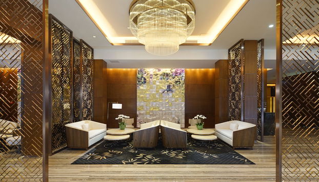Sala de estar do lobby