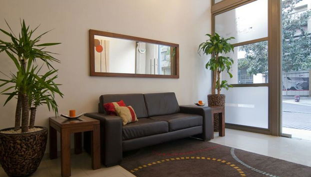 Lobby sitting area