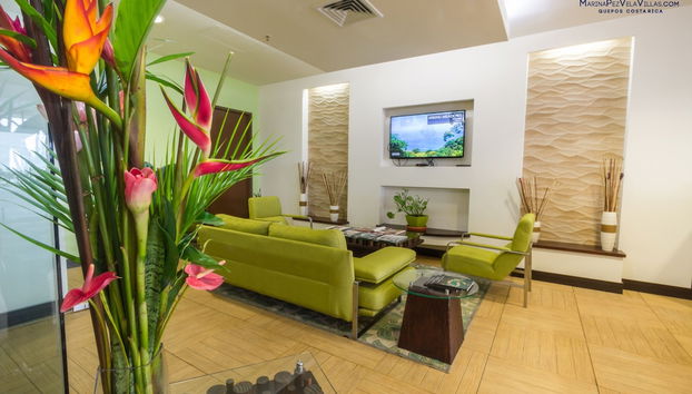 Sala de estar do lobby