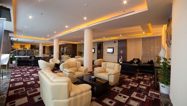Sitzecke in der Lobby