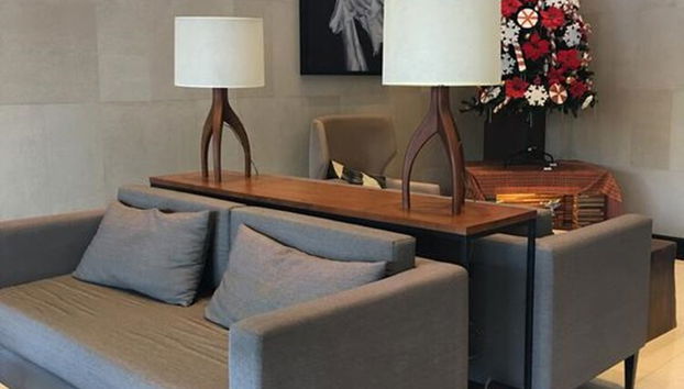 Sala de estar do lobby