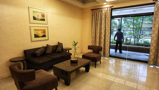 Sala de estar do lobby