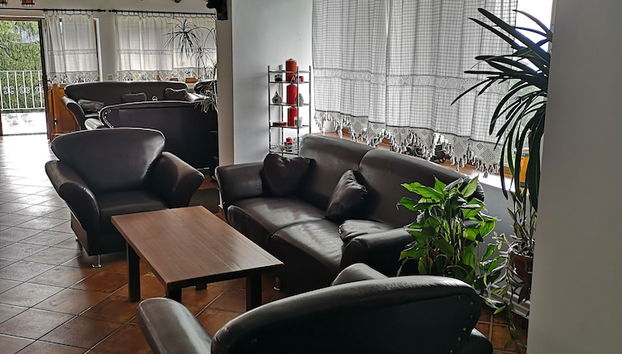 Sala de estar do lobby