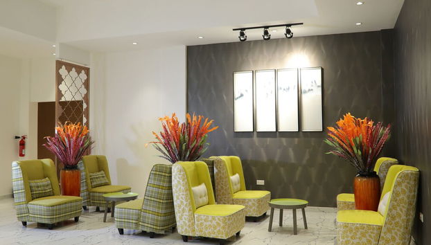 Sitzecke in der Lobby