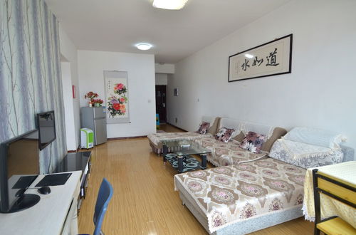 Photo 9 - Lanzhou Longshang Mingzhu Apartment Three-bedroom suite