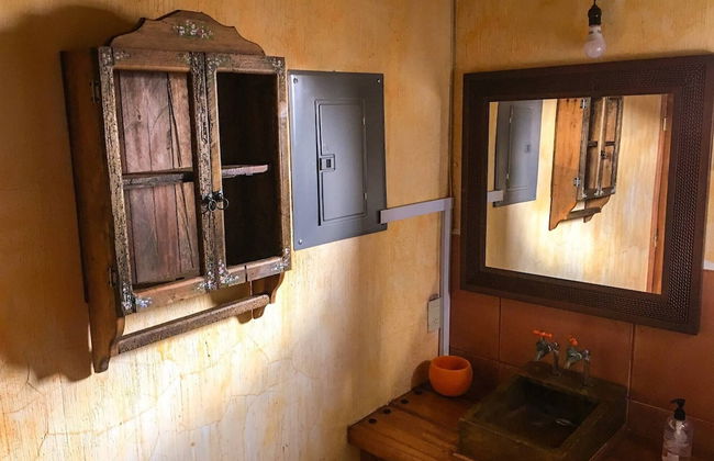 Beautiful Cabin Downtown Tapalpa Oven Mud Barbecue Grill 4 Room 12 ppl TV Wifi - Foto 17