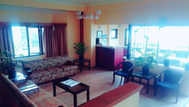 Sala de estar do lobby