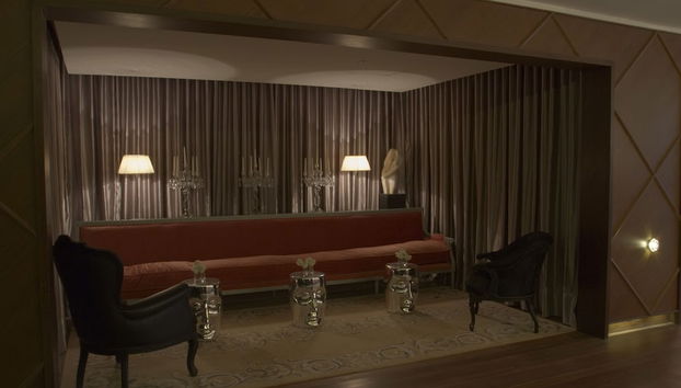 Coin salon dans le hall