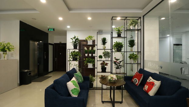 Sala de estar do lobby