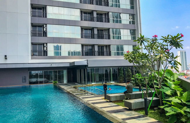 Best Homey And Nice 1Br At Ciputra World 2 Apartment - Foto 18