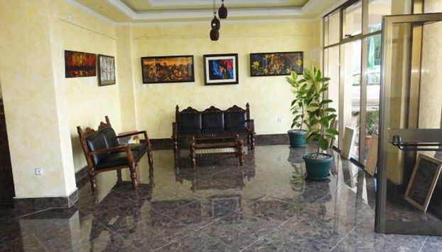 Sala de estar do lobby