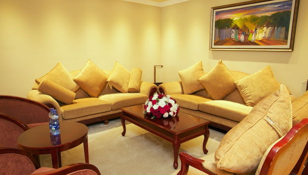 Sala de estar do lobby