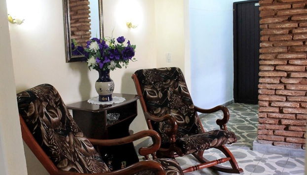 Sala de estar do lobby