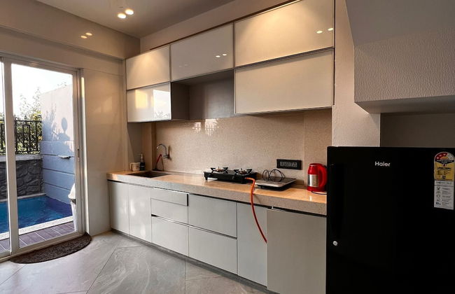 Rivendell 3BHK Pvt Pool by Stellar Stays - Foto 7