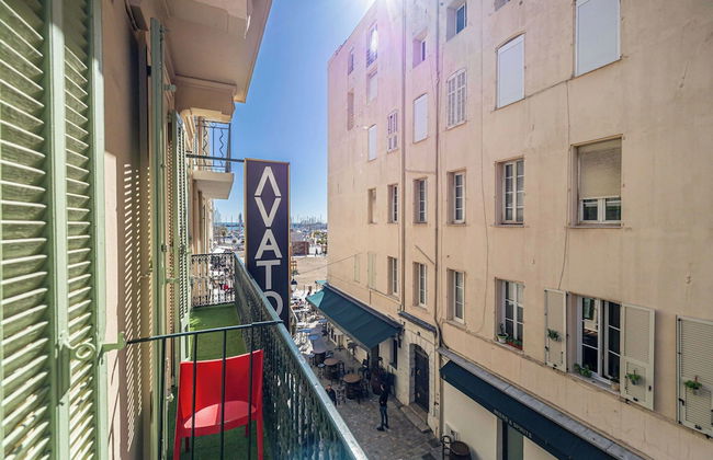 Deluxe Bedroom With Balcony in Cannes Palais - Foto 9