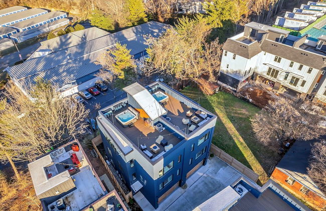 Luxury Hot tub Rooftop Deck Game Room Nashville - Foto 67