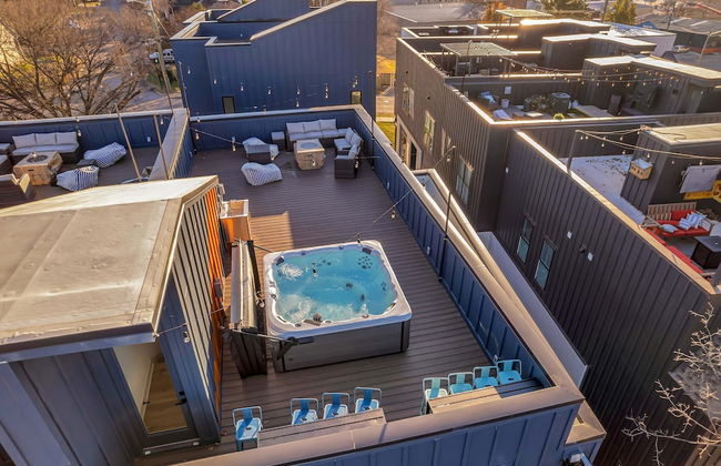 Luxury Hot tub Rooftop Deck Game Room Nashville - Foto 44