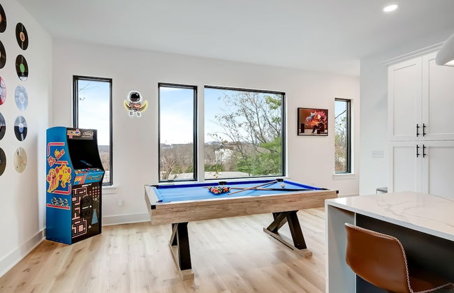 Luxury Hot tub Rooftop Deck Game Room Nashville - Foto 9