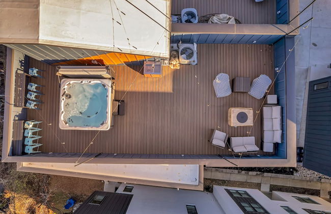 Luxury Hot tub Rooftop Deck Game Room Nashville - Foto 46