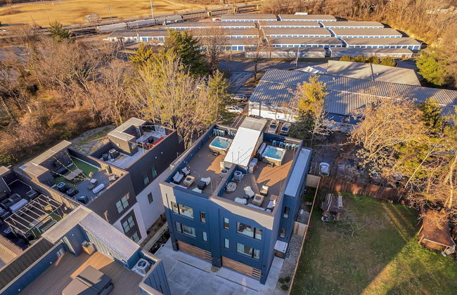 Luxury Hot tub Rooftop Deck Game Room Nashville - Foto 48