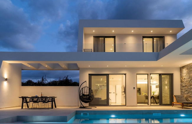 Aethra Deluxe Villa With Pool 700m From Beach - Photo 4