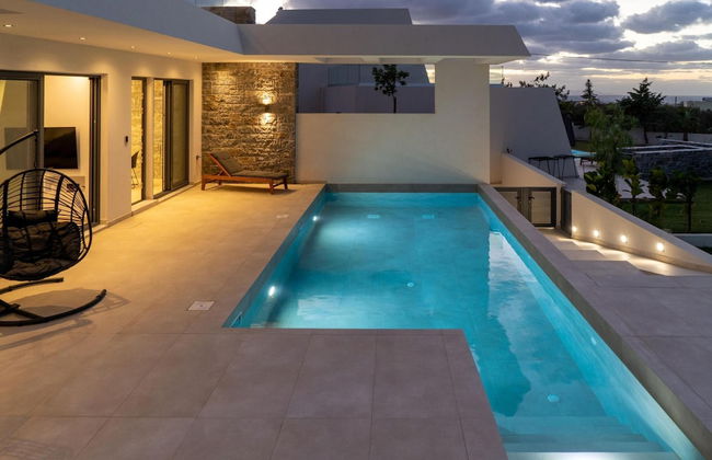 Aethra Deluxe Villa With Pool 700m From Beach - Photo 48