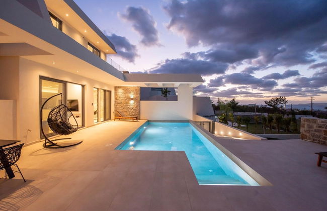 Aethra Deluxe Villa With Pool 700m From Beach - Photo 10