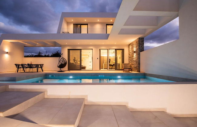 Aethra Deluxe Villa With Pool 700m From Beach - Photo 9