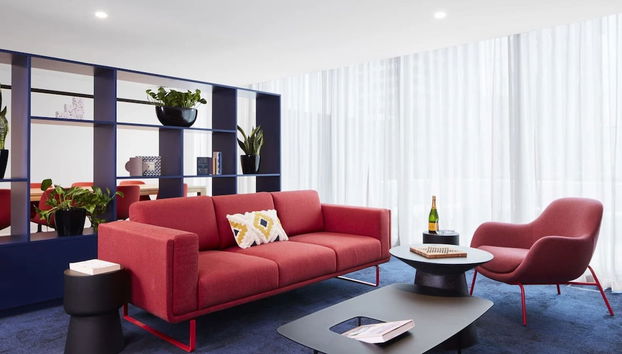 Sitzecke in der Lobby