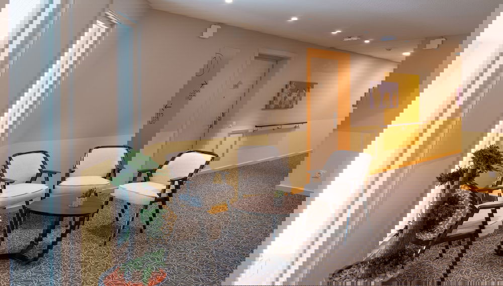 Sitzecke in der Lobby