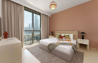 Photo 2 - Maison Privee - Luxury Apt with Burj Khalifa Vw & Direct Mall Access