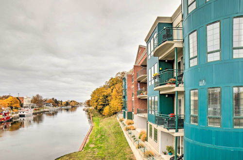 Photo 13 - Luxe Manistee Condo w/ Balcony & River Views