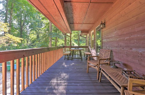 Photo 8 - Weaverville Home w/ Wraparound Deck & Fire Pit