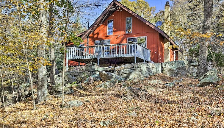 Photo 1 - Secluded Cresco Cabin w/ Deck + Forest Views