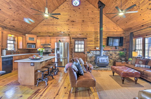 Photo 35 - Luxury Log Cabin w/ 5 Private Acres + Hot Tub