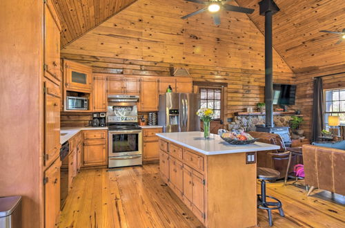Photo 32 - Luxury Log Cabin w/ 5 Private Acres + Hot Tub