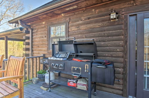 Photo 5 - Luxury Log Cabin w/ 5 Private Acres + Hot Tub